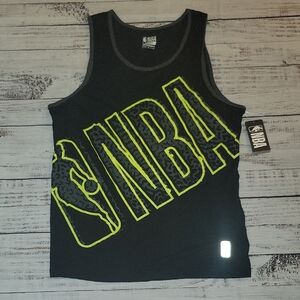 NBA Black Tank Top with Neon Accents